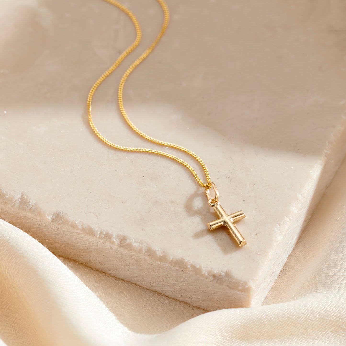 9ct Gold Cross Necklace