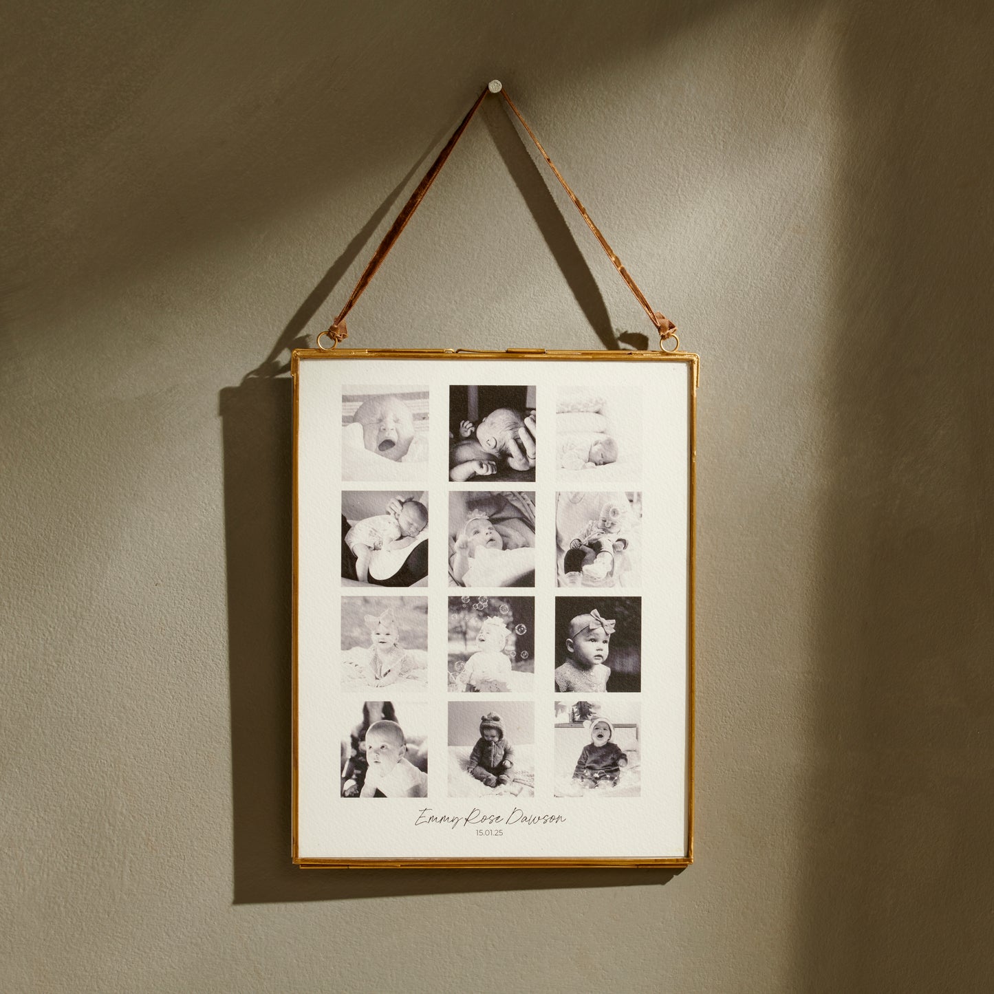 Personalised Baby Photos Frame