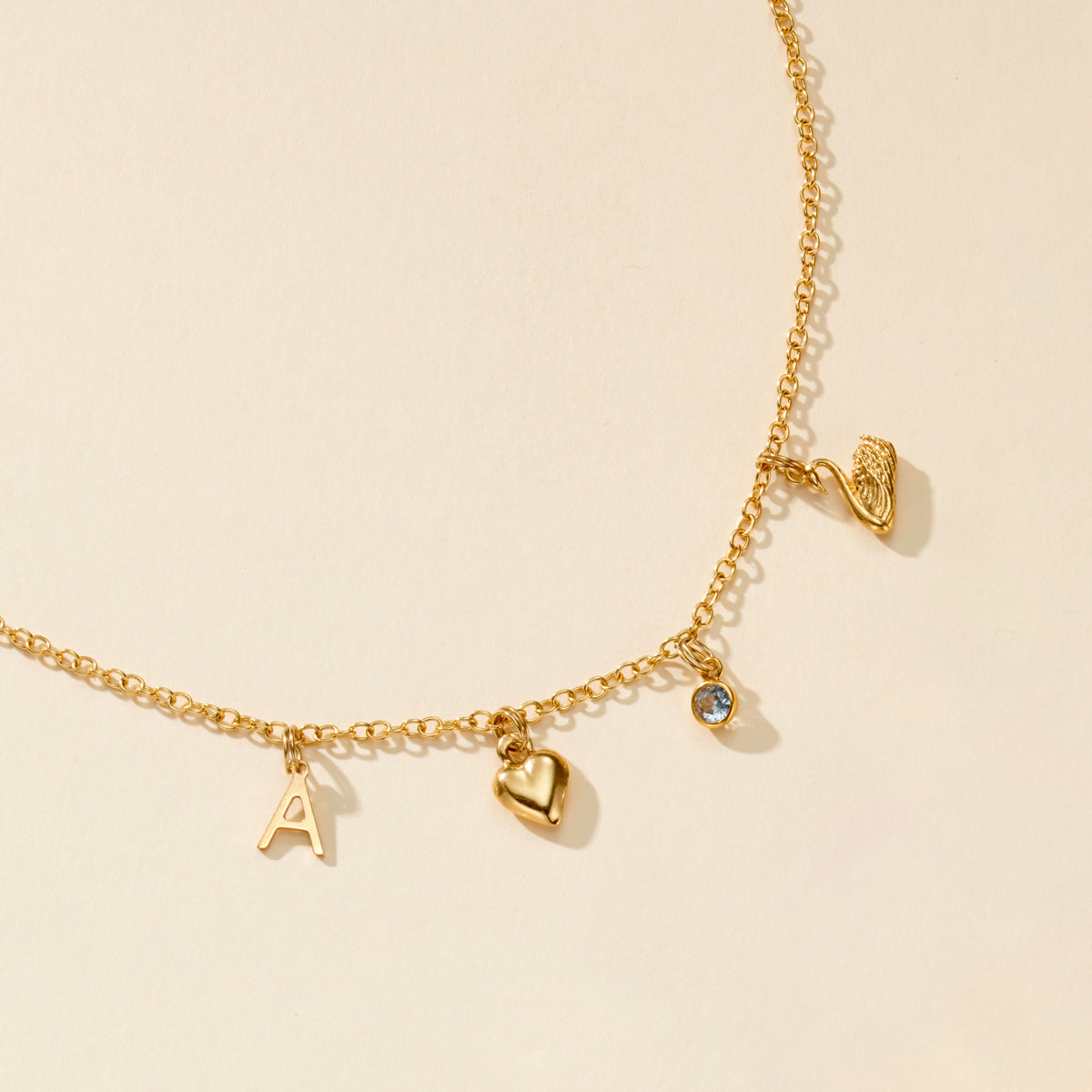 Initial Letter Charm