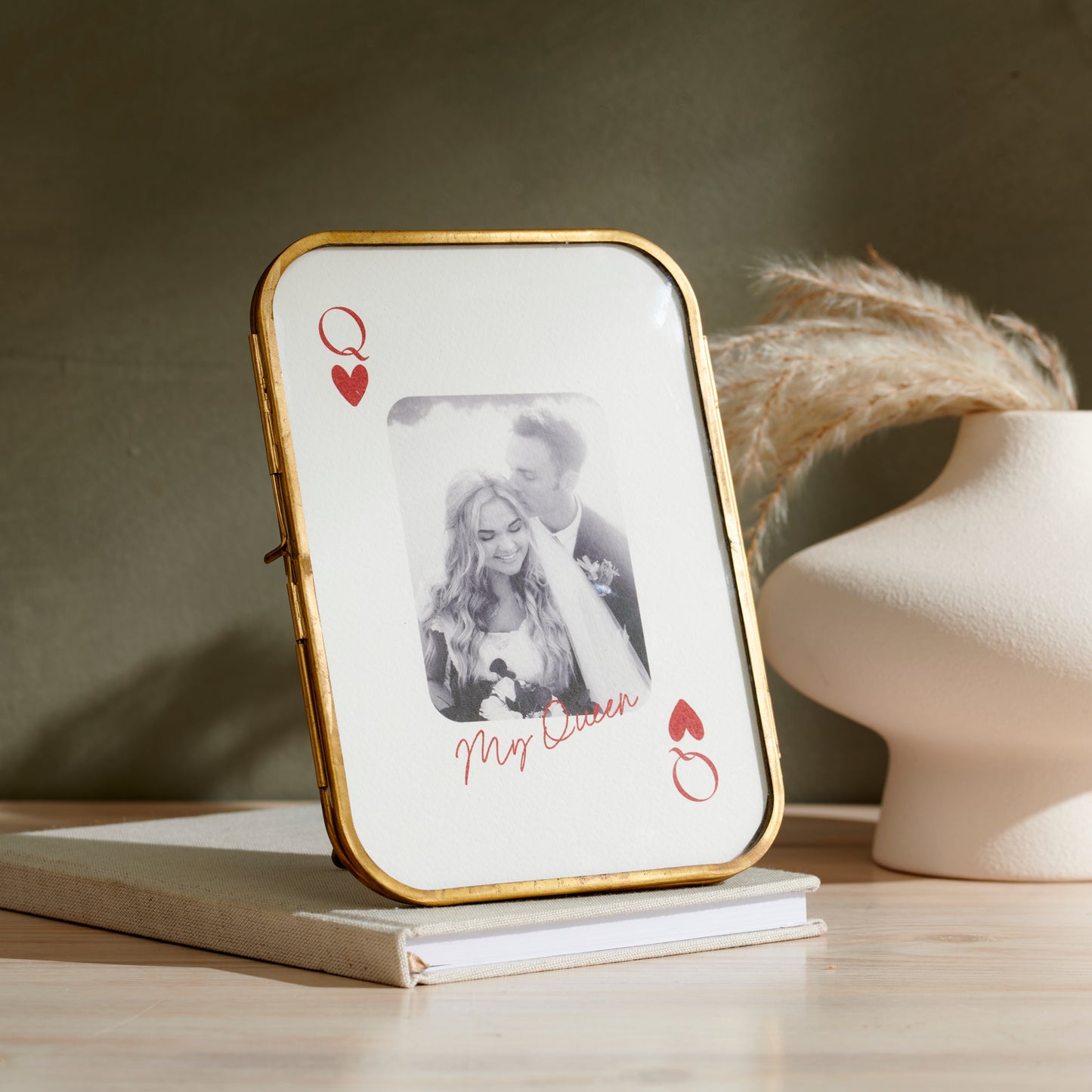Personalised Playing Card Photo Frame