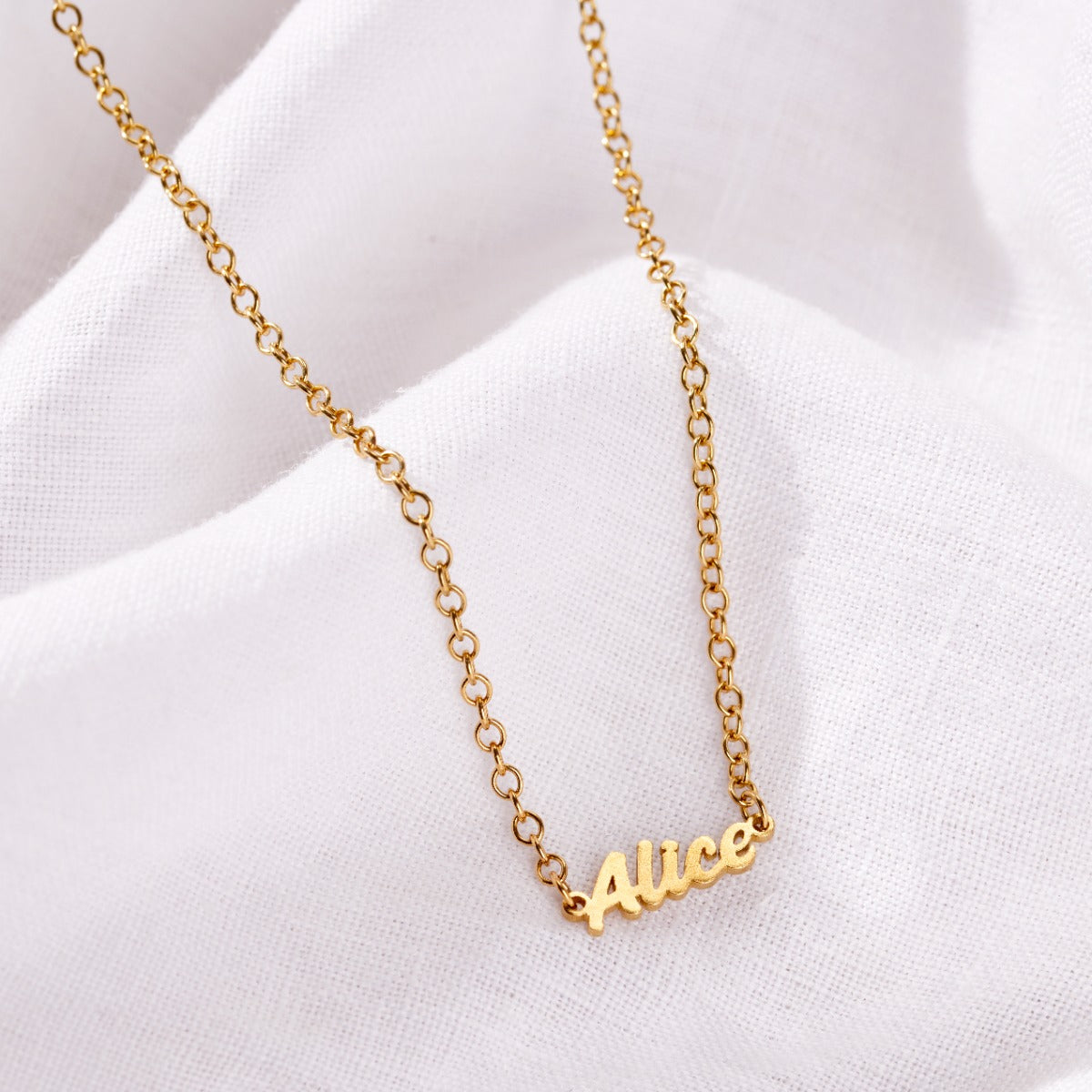 Mini Name Necklace Posh Totty Designs