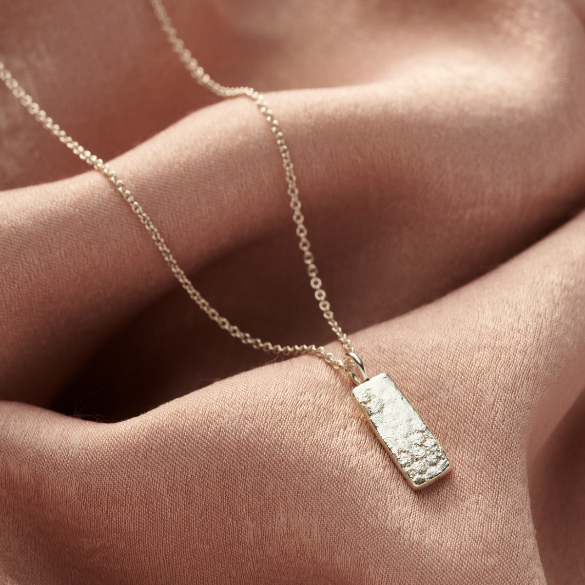 Wabi-Sabi Tag Necklace