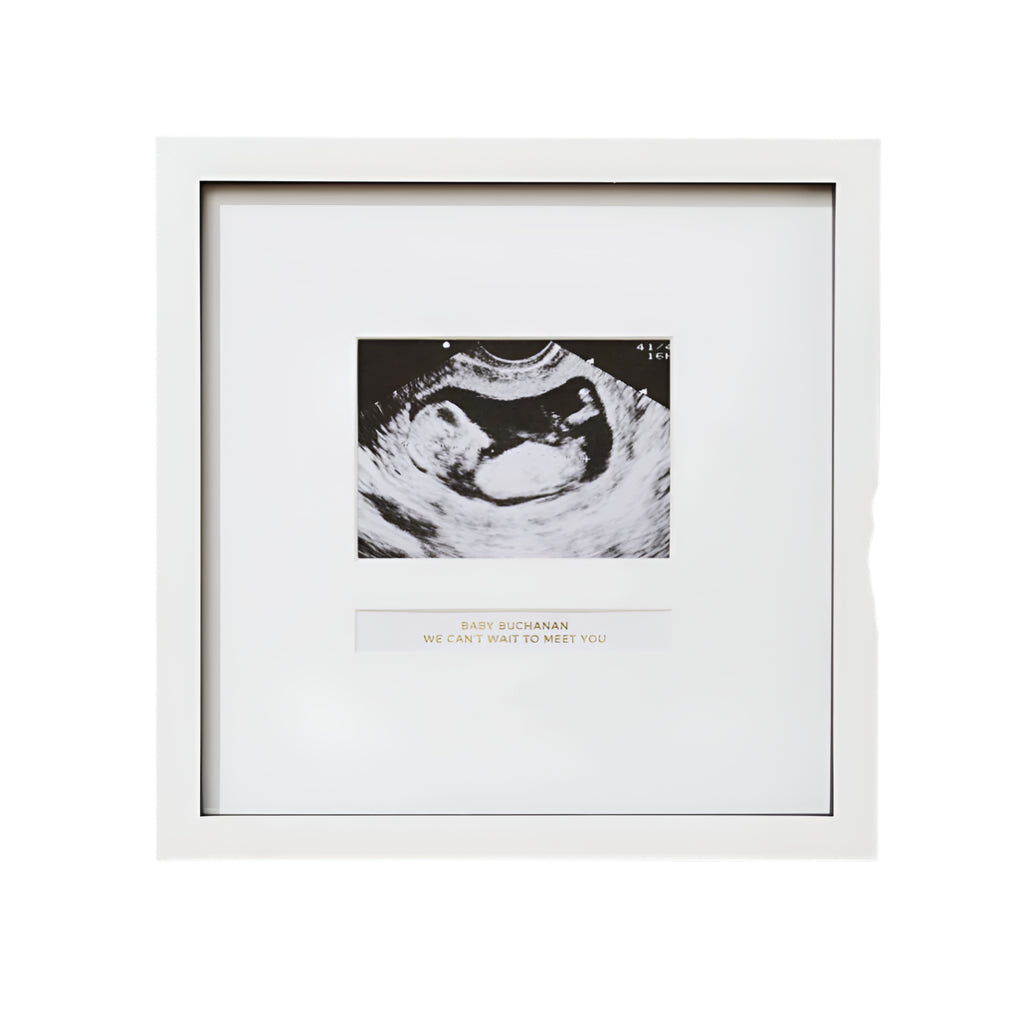 Personalised My First Scan Photo Frame