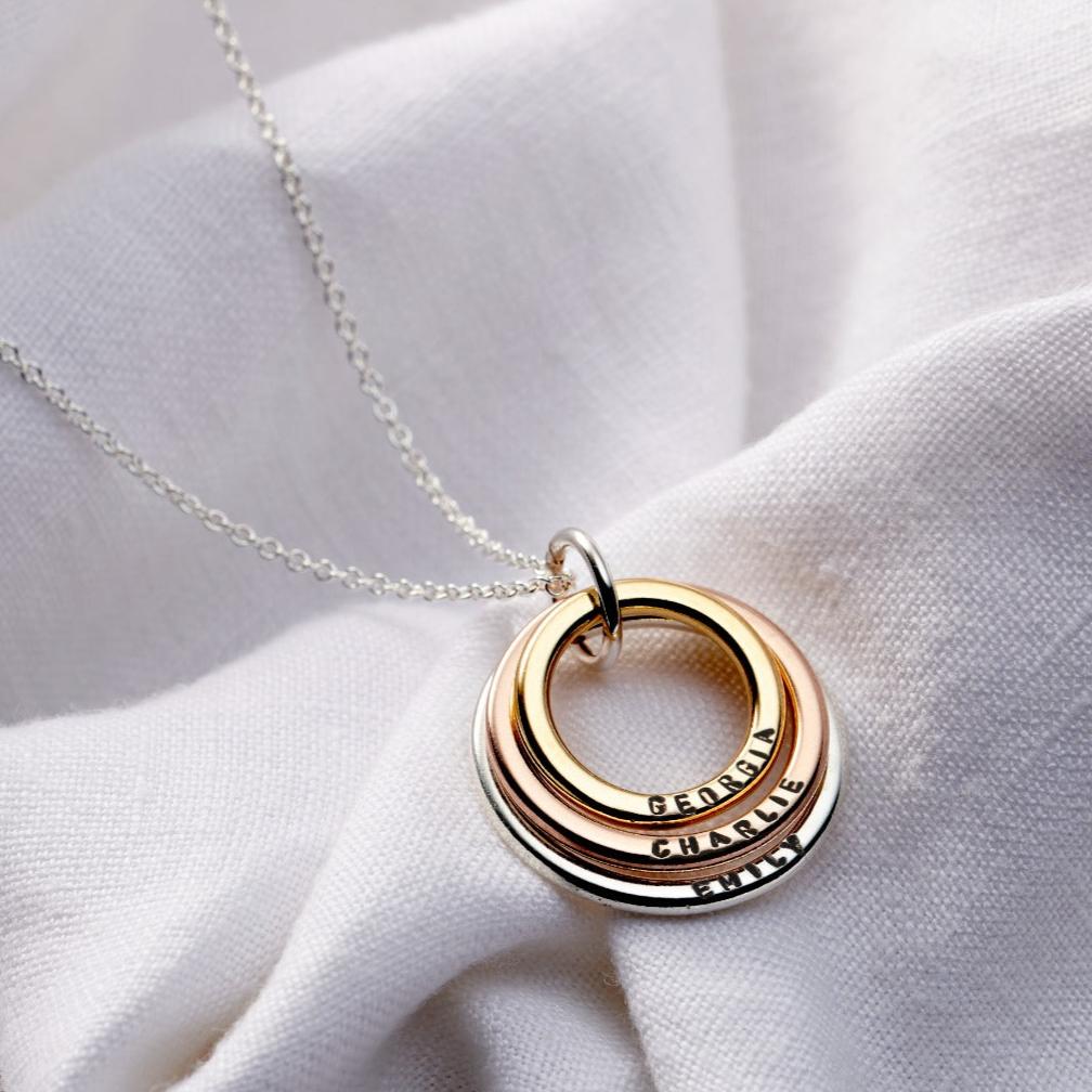 Name Necklace Personalised Family Necklace Personalised Family