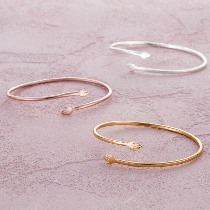 Personalised Share A Hug Bangle