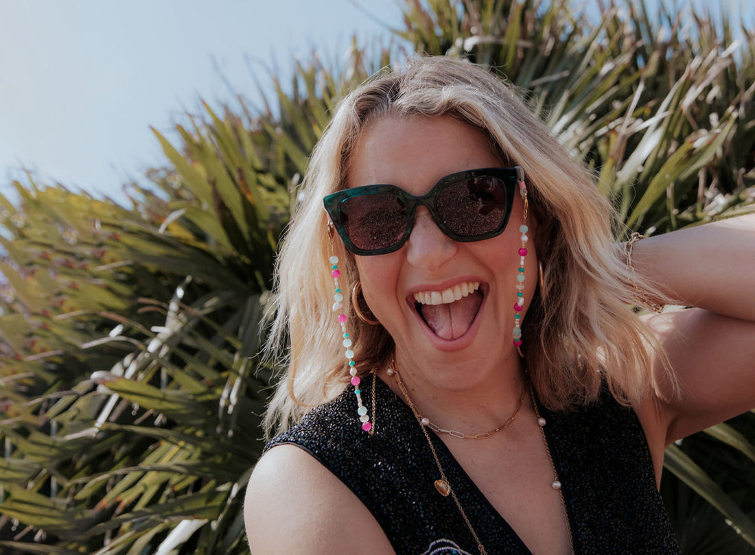 Introducing Our Summer Collaboration with Zoe De Pass: Handmade Sunglasses Chains Designed in Brighton.