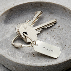 Personalised Keyrings | Silver & Leather Keyrings | Posh Totty Designs