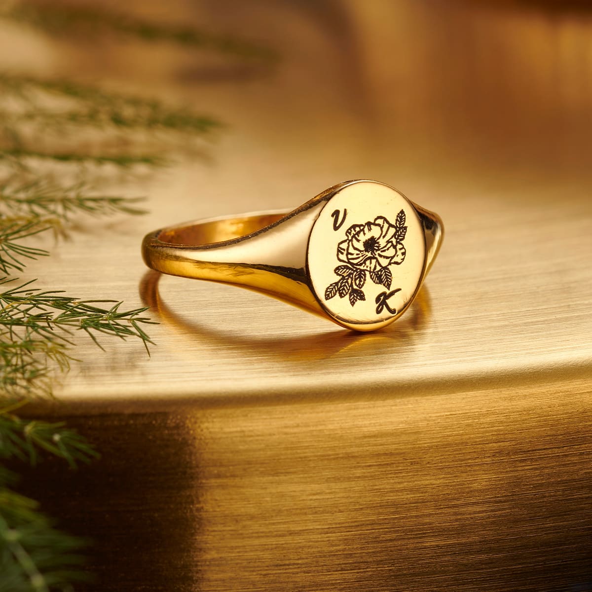 Engraved Rings | Personalised Rings | Posh Totty Designs