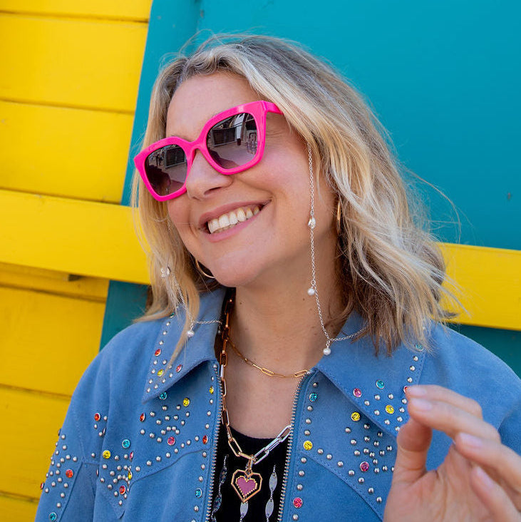 Shell Sunglasses Chain Necklace