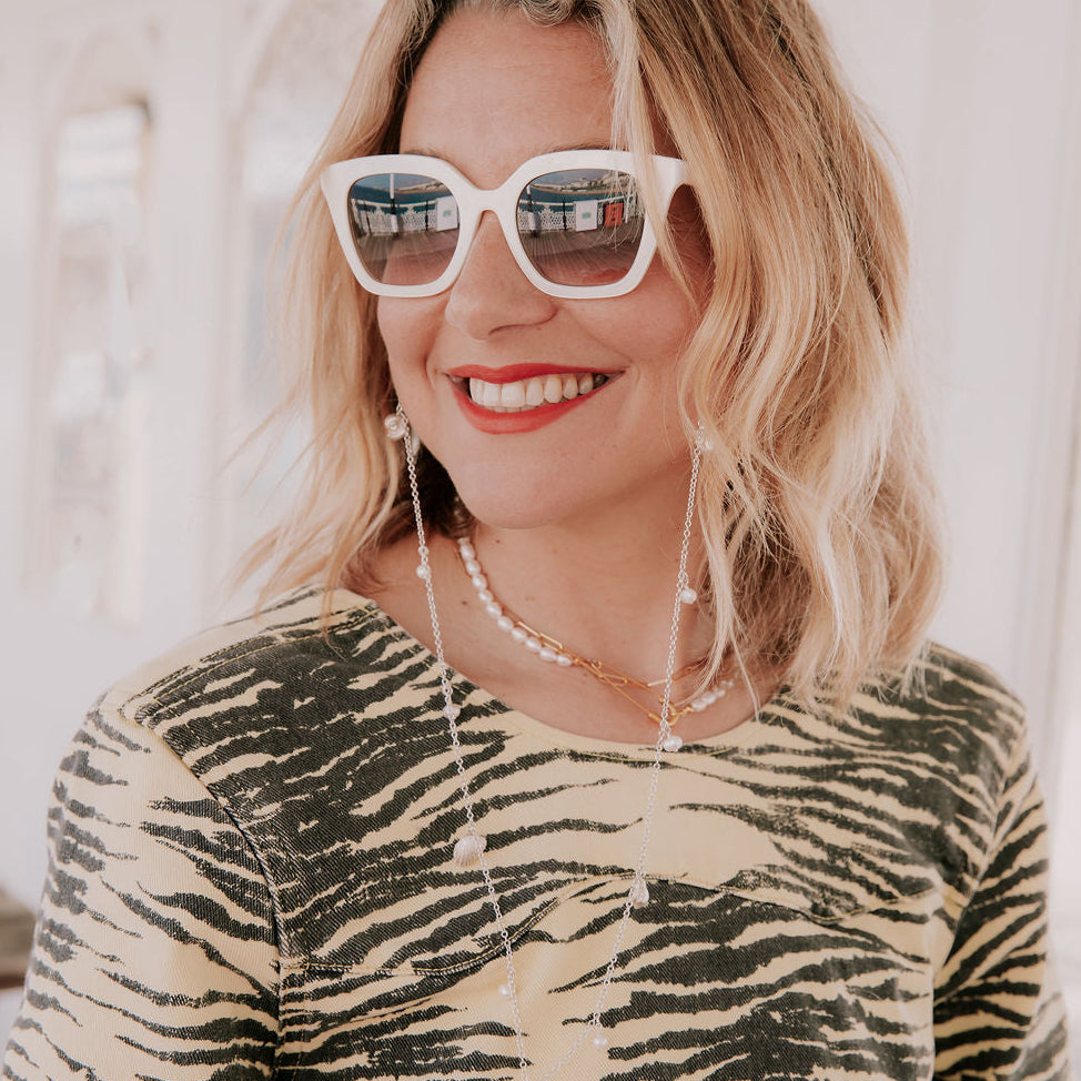 Shell Sunglasses Chain Necklace