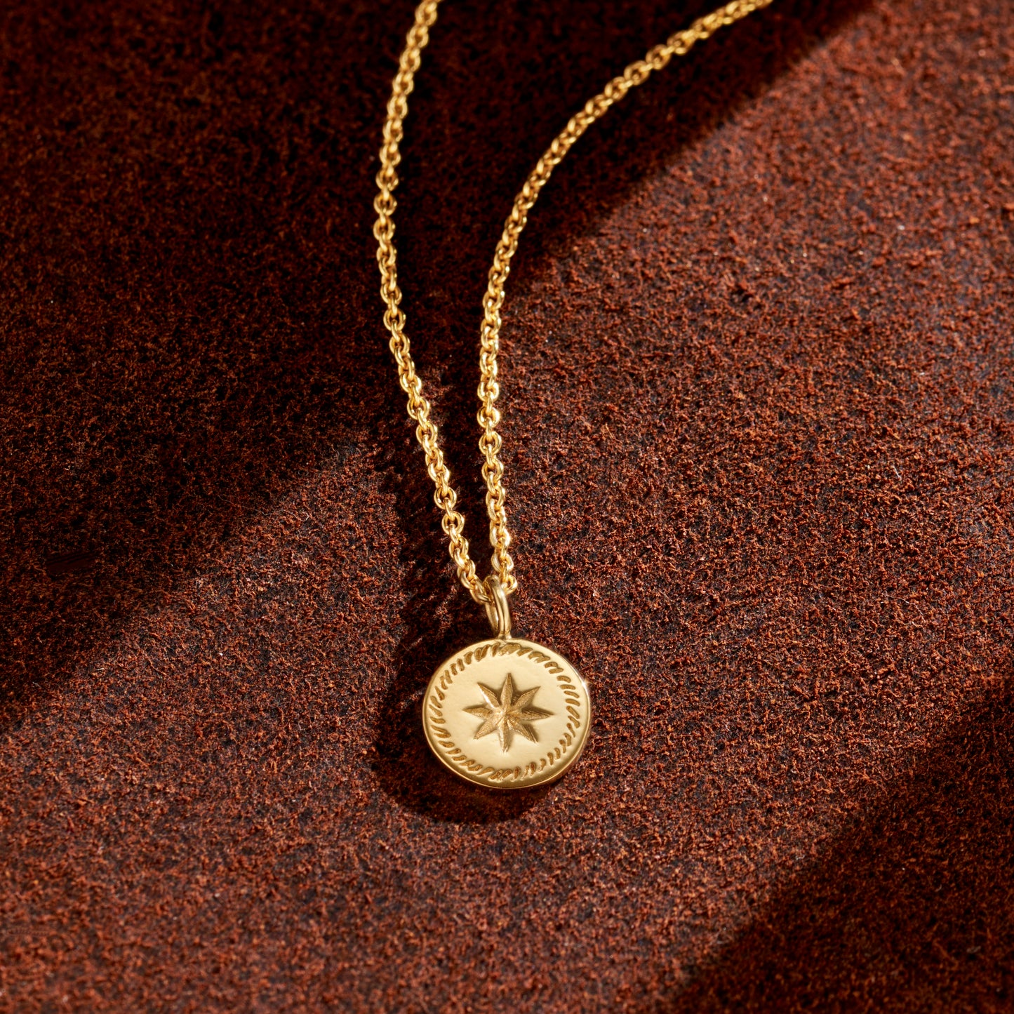 9ct Gold My Guiding Star Personalised Necklace