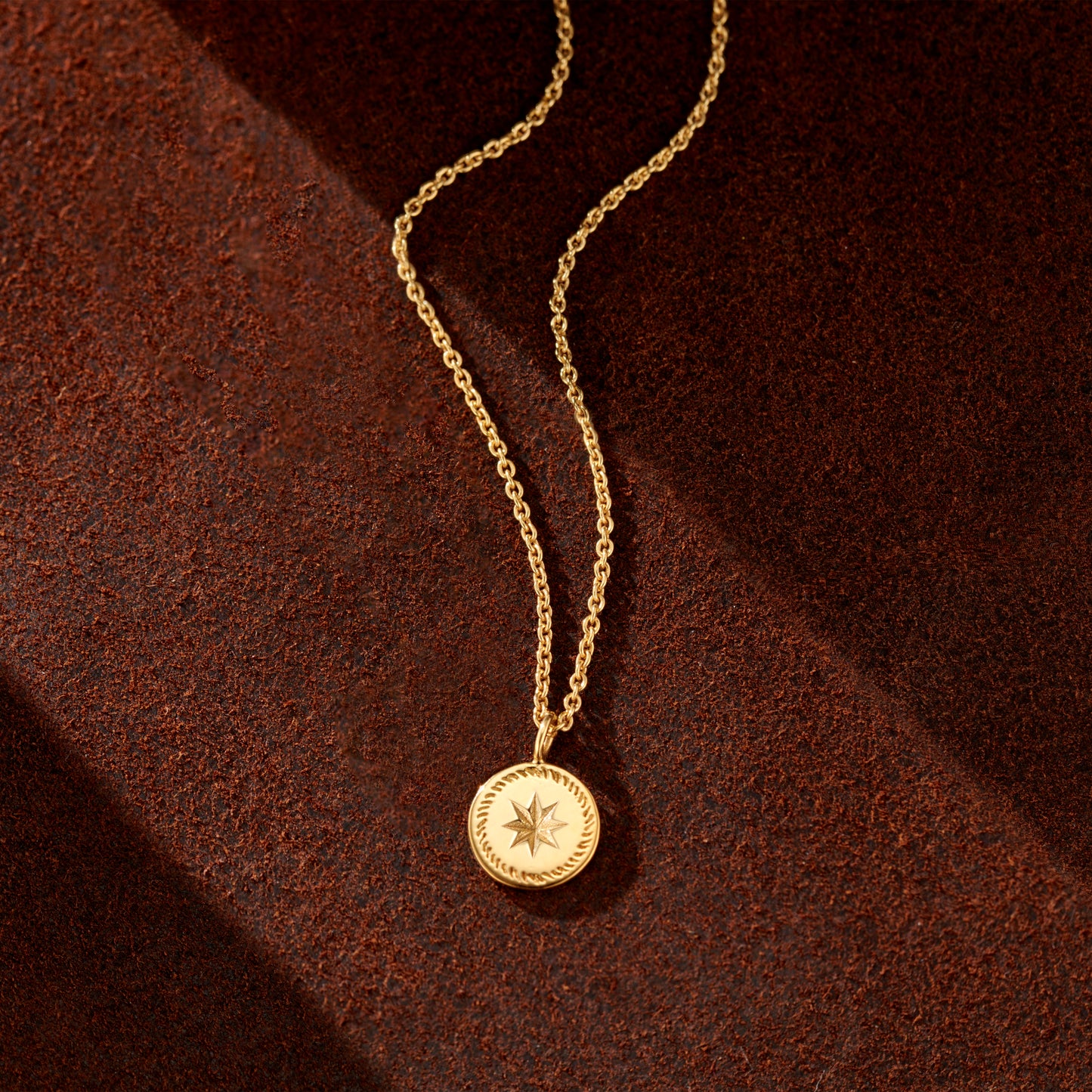 9ct Gold My Guiding Star Personalised Necklace