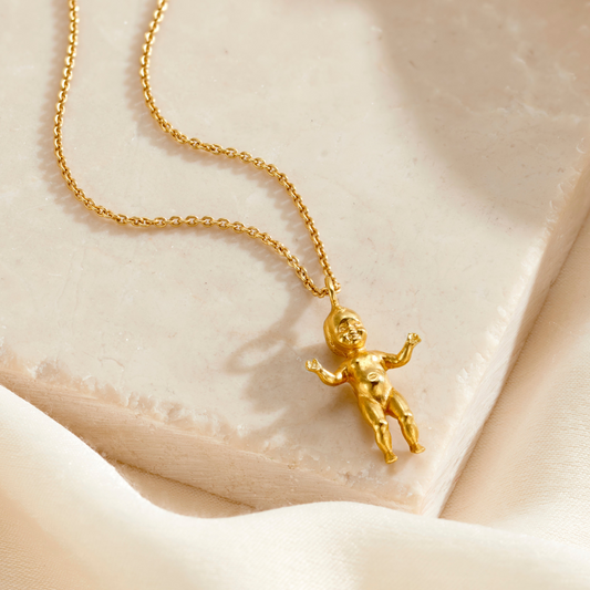 Lucky Baby Charm Necklace