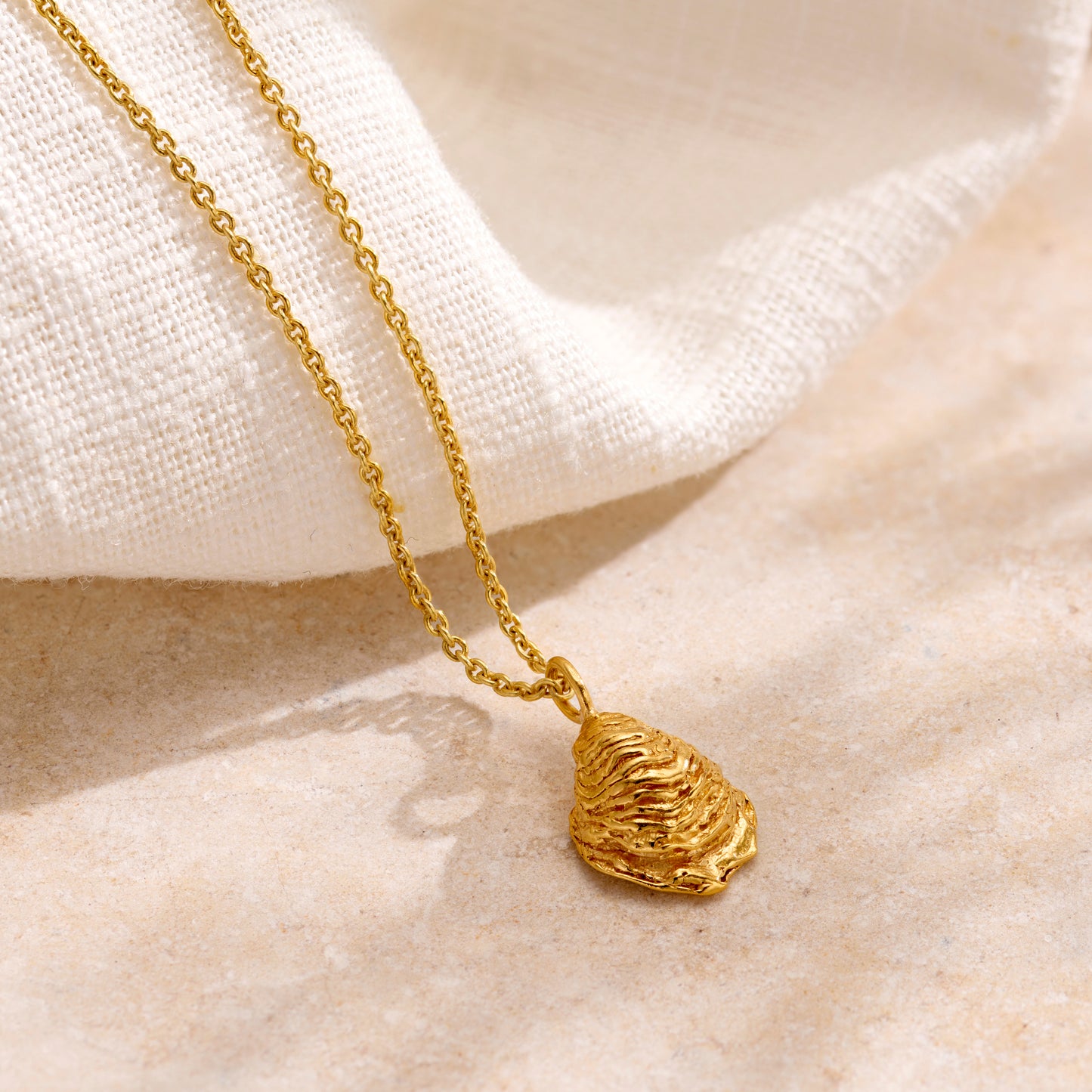 Mini Oyster Shell Necklace