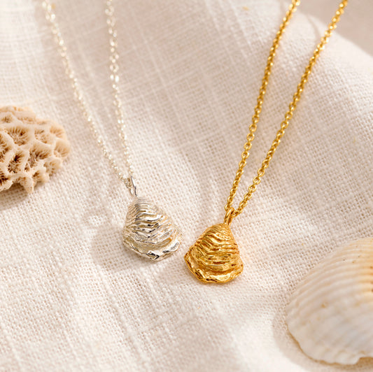 Mini Oyster Shell Necklace