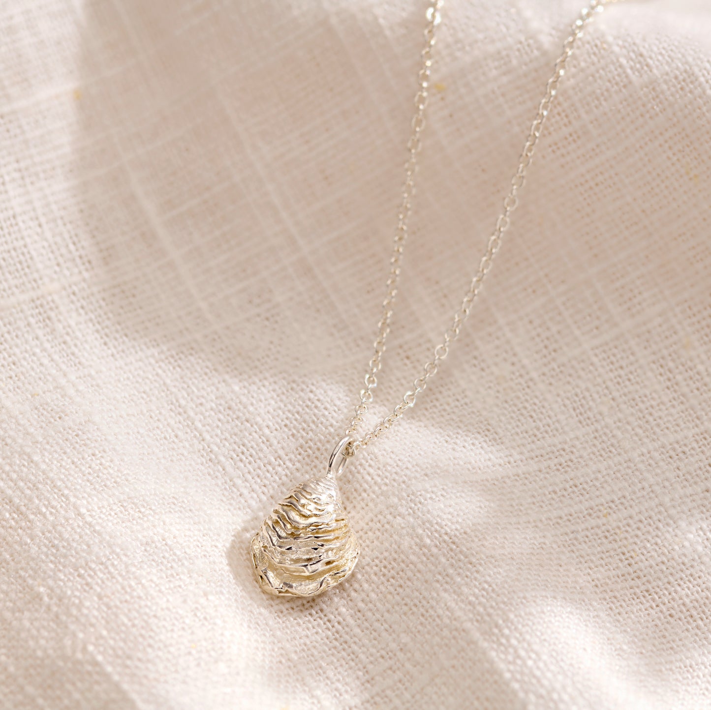 Mini Oyster Shell Necklace