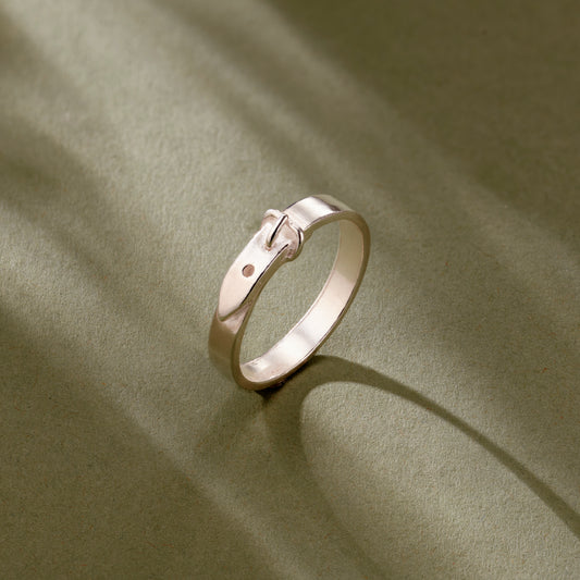 Buckled Belt Ring
