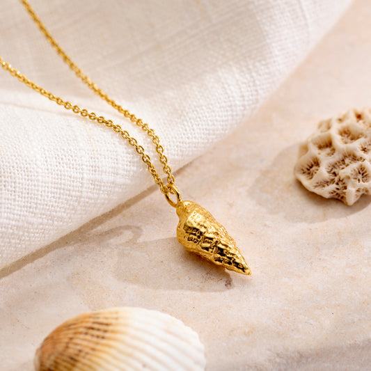Mini Spiral Shell Necklace