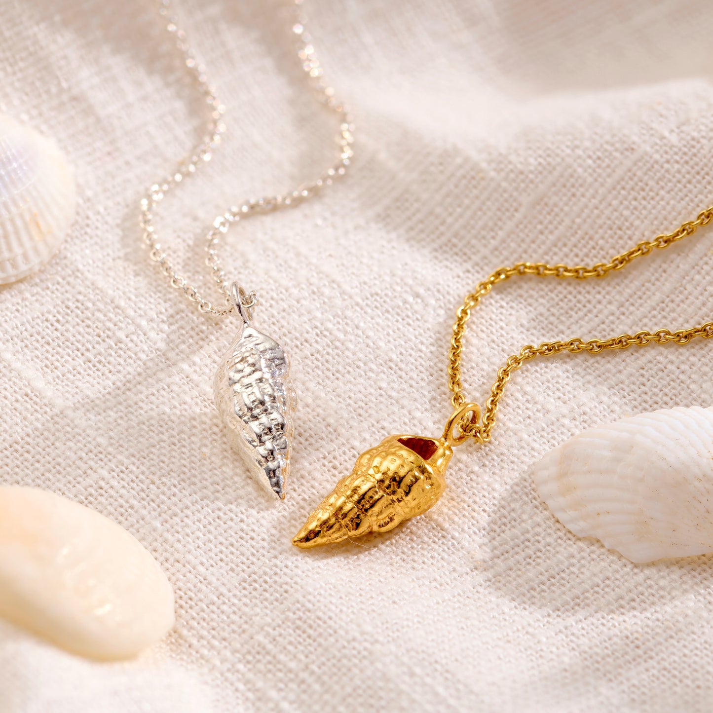 Mini Spiral Shell Necklace