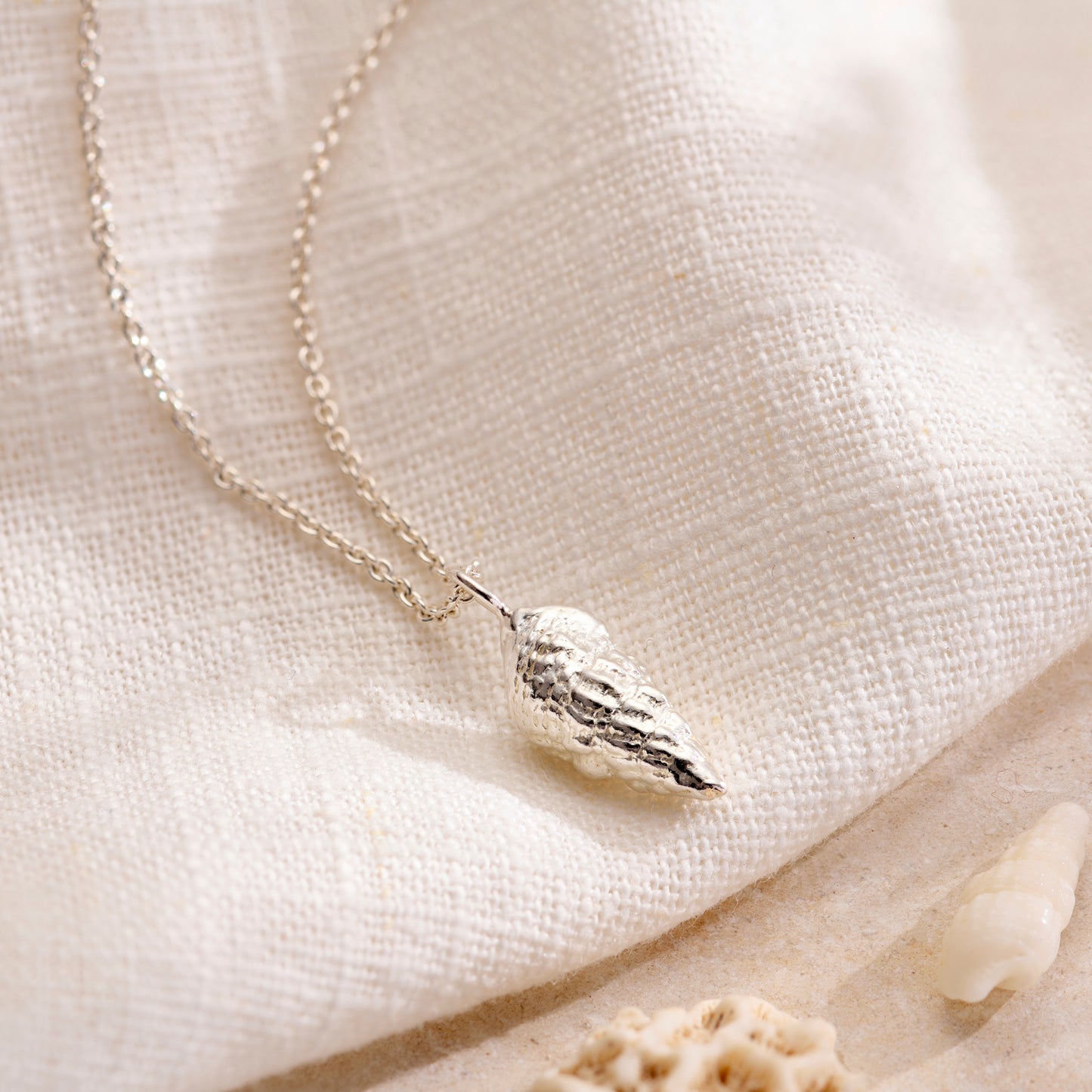 Mini Spiral Shell Necklace