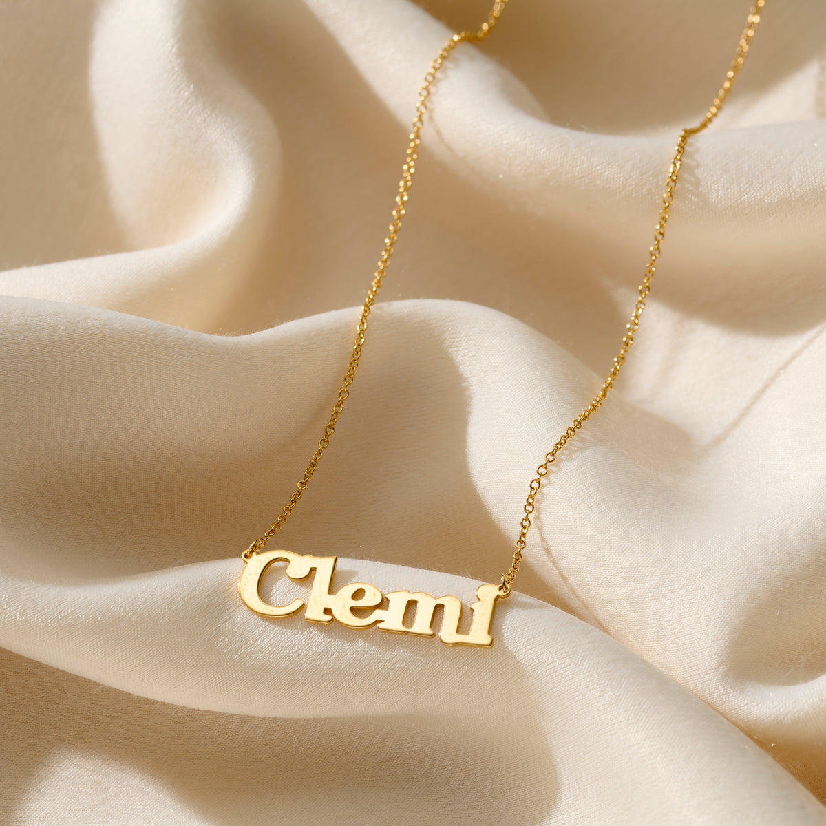 Personalised Cleo Name Necklace