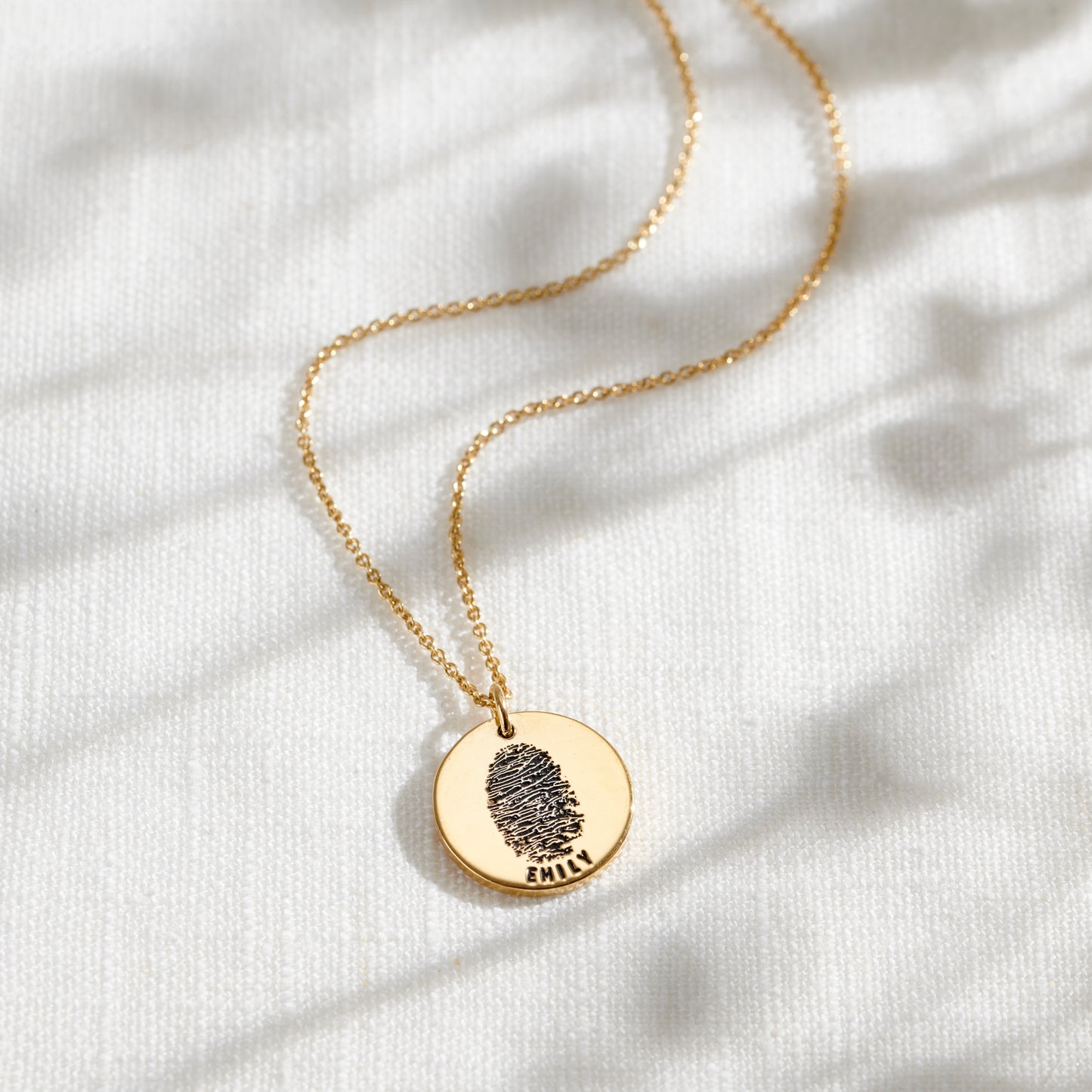 Fingerprint Charm Necklace Kit