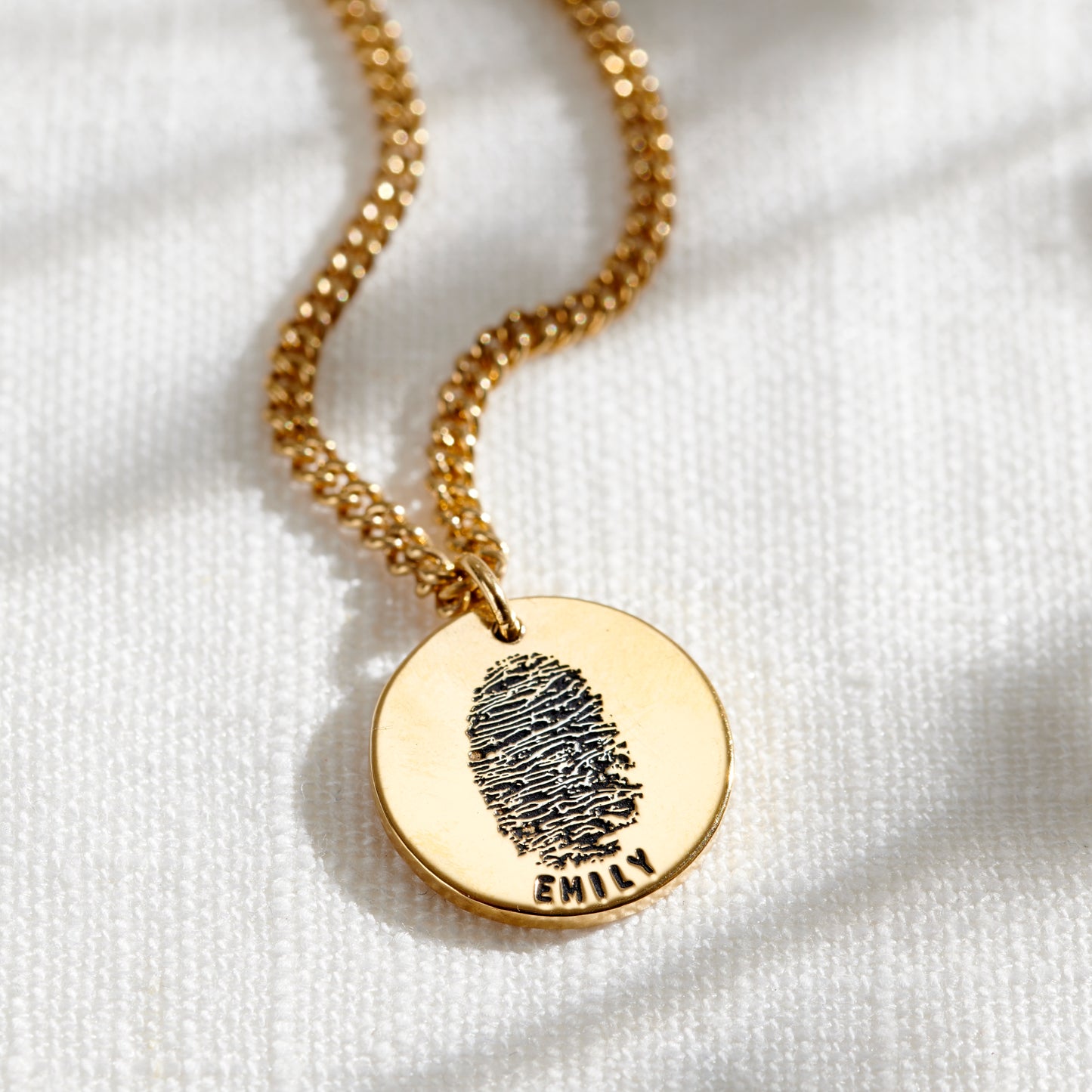 Fingerprint Charm Necklace Kit