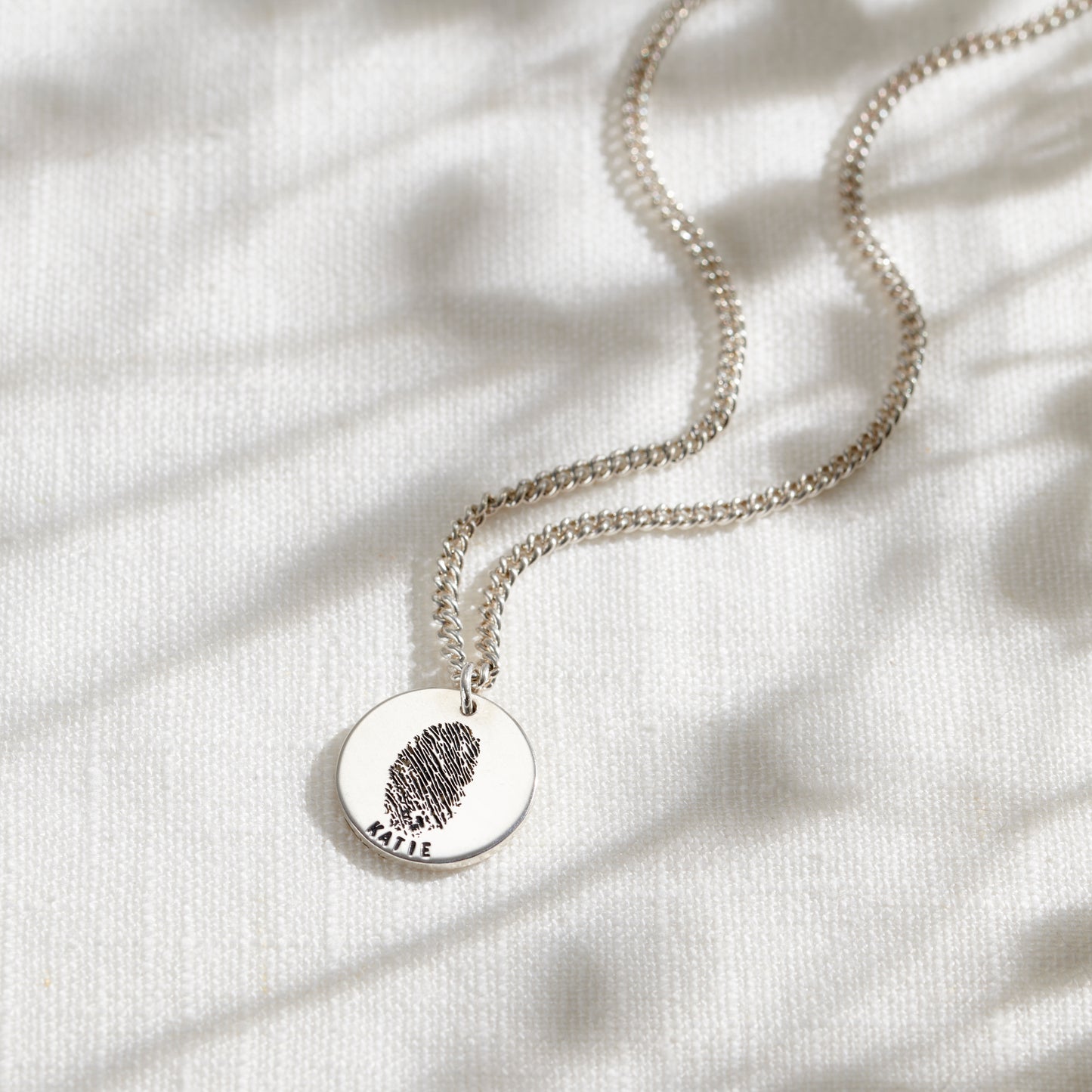 Fingerprint Charm Necklace Kit