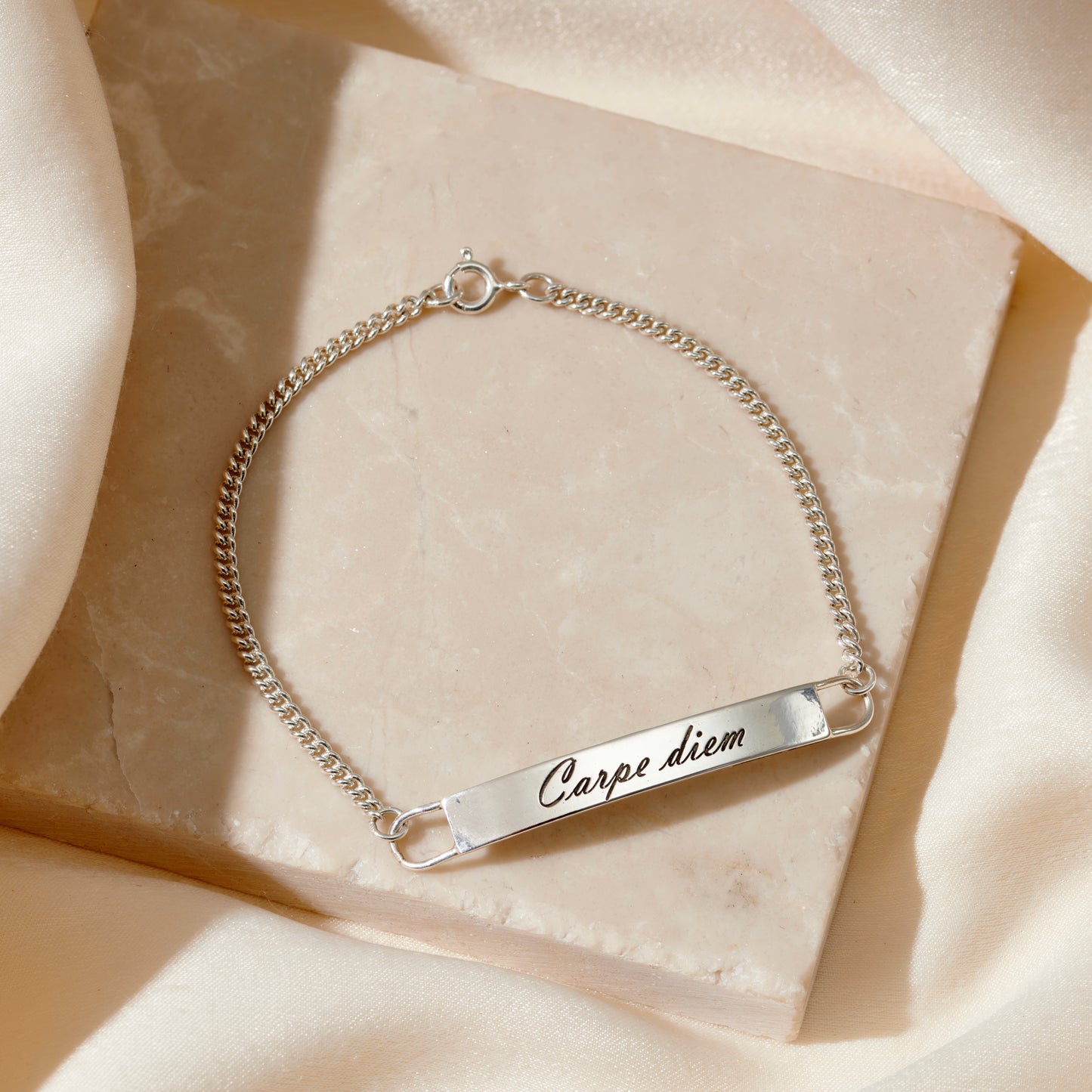Personalised Script ID bracelet