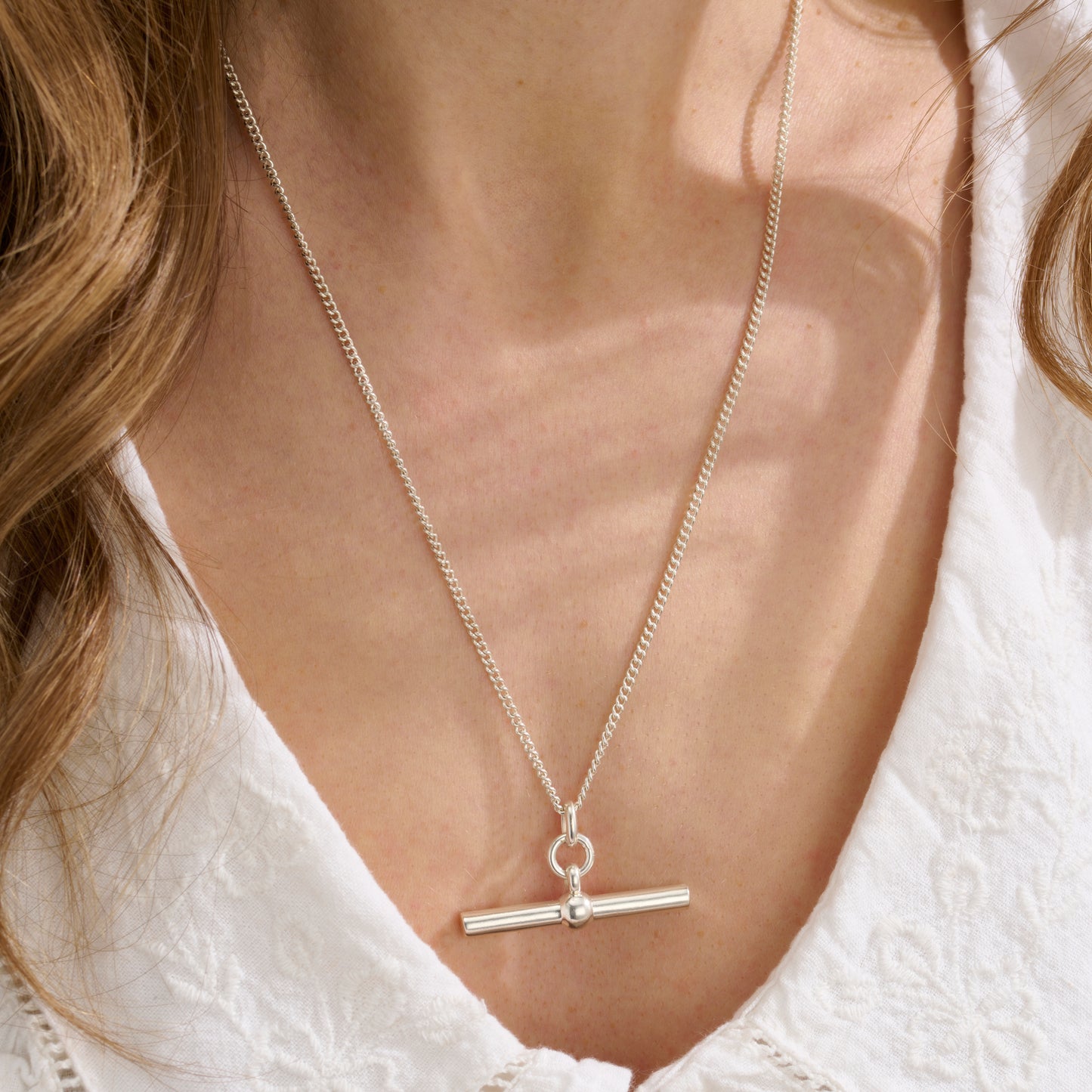 Large T-Bar Necklace