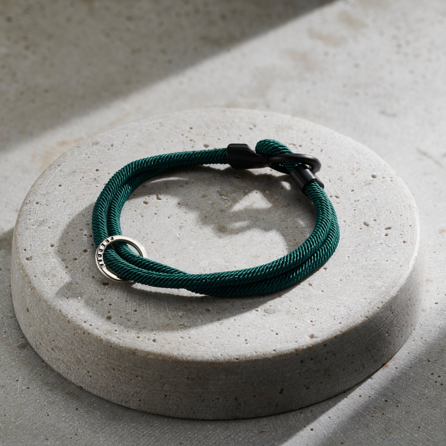 Men's Rope Cord Message Bracelet