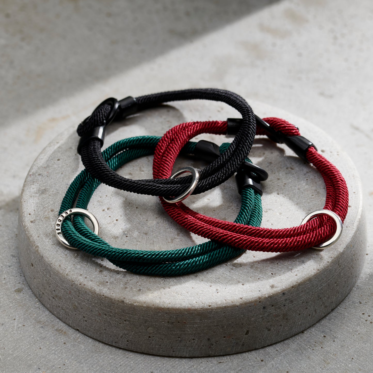 Men's Rope Cord Message Bracelet