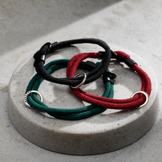 Men's Rope Cord Message Bracelet