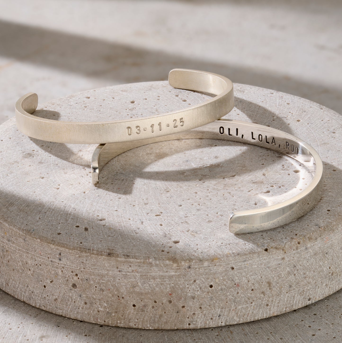 Personalised Men's Cuff Bangle