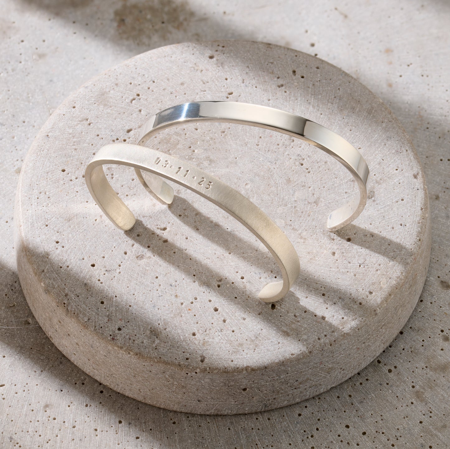 Personalised Men's Cuff Bangle