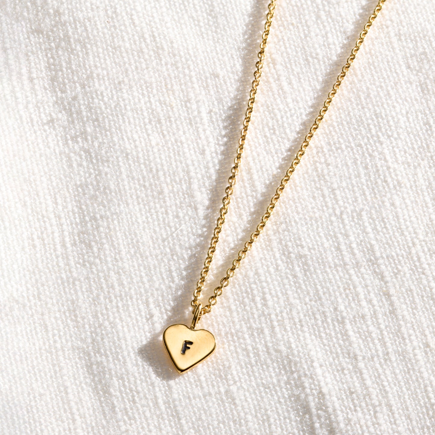 Personalised Mini Heart Charm Necklace