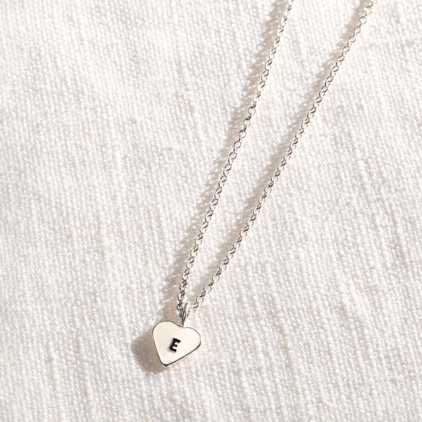 Personalised Mini Heart Charm Necklace