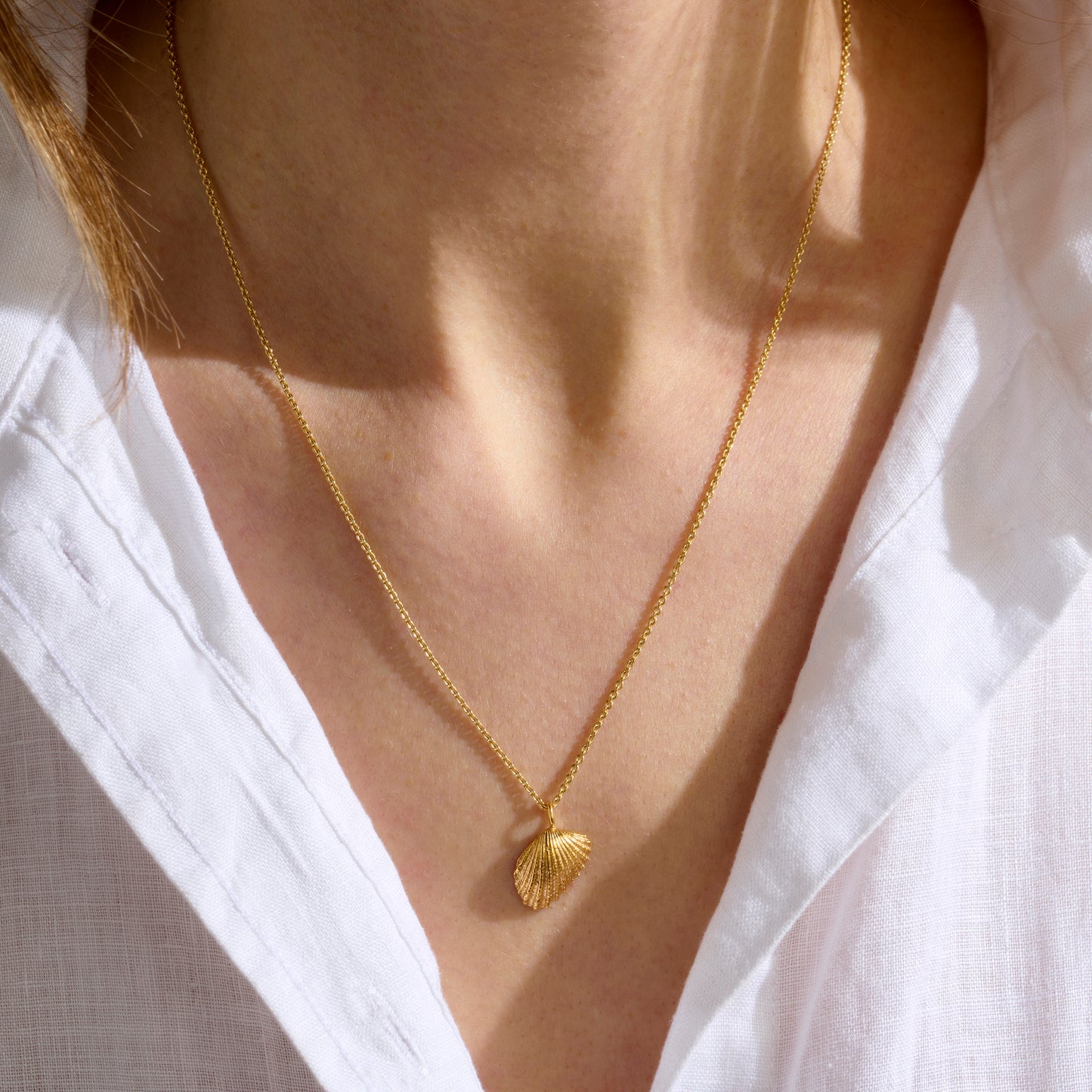 Mini Angel Shell Necklace