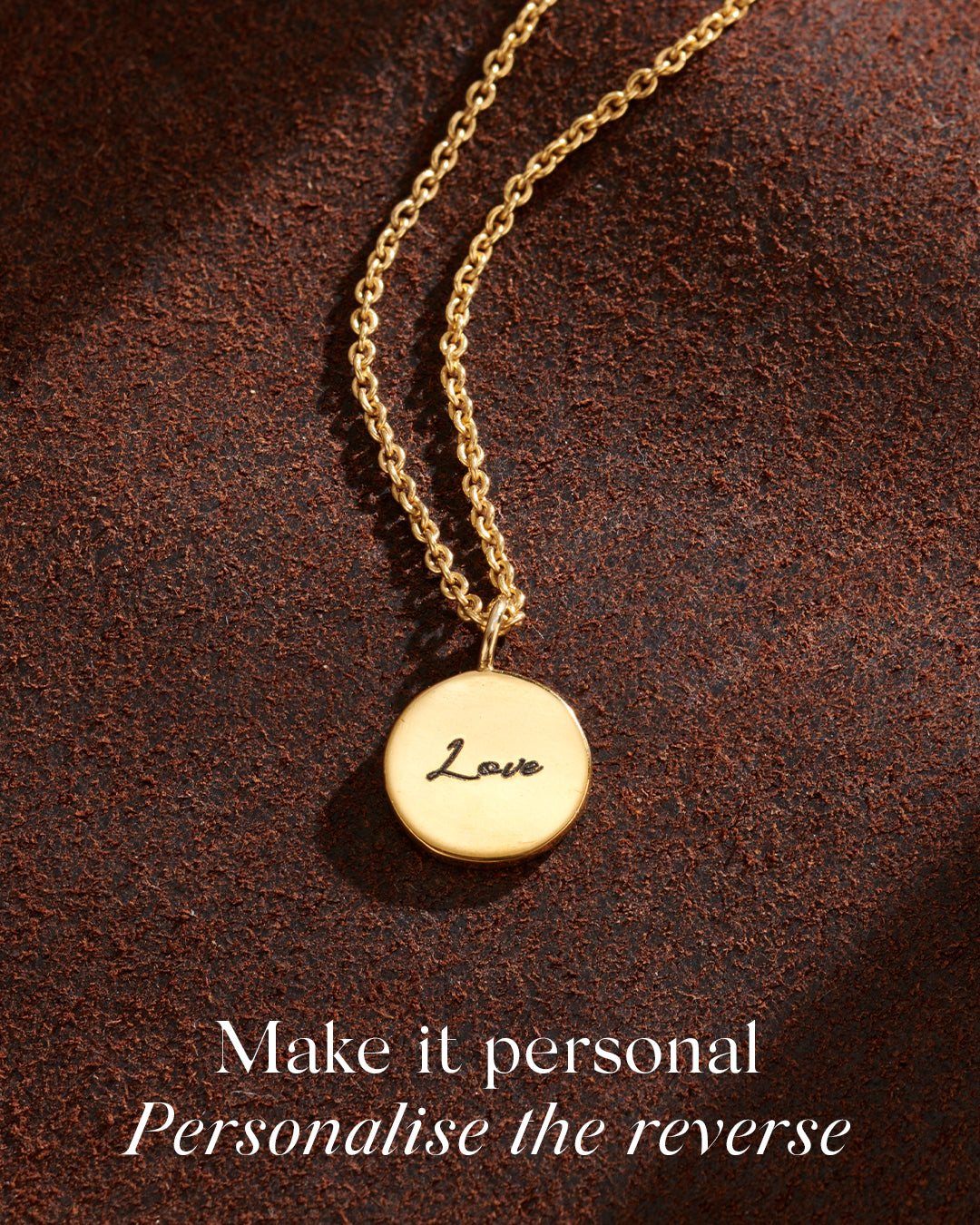 9ct Gold My Guiding Star Personalised Necklace