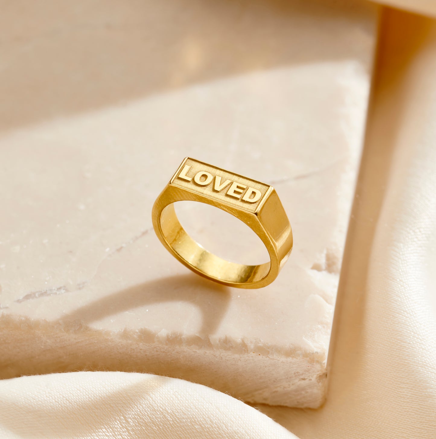 Personalised Engraved Impression Signet Ring