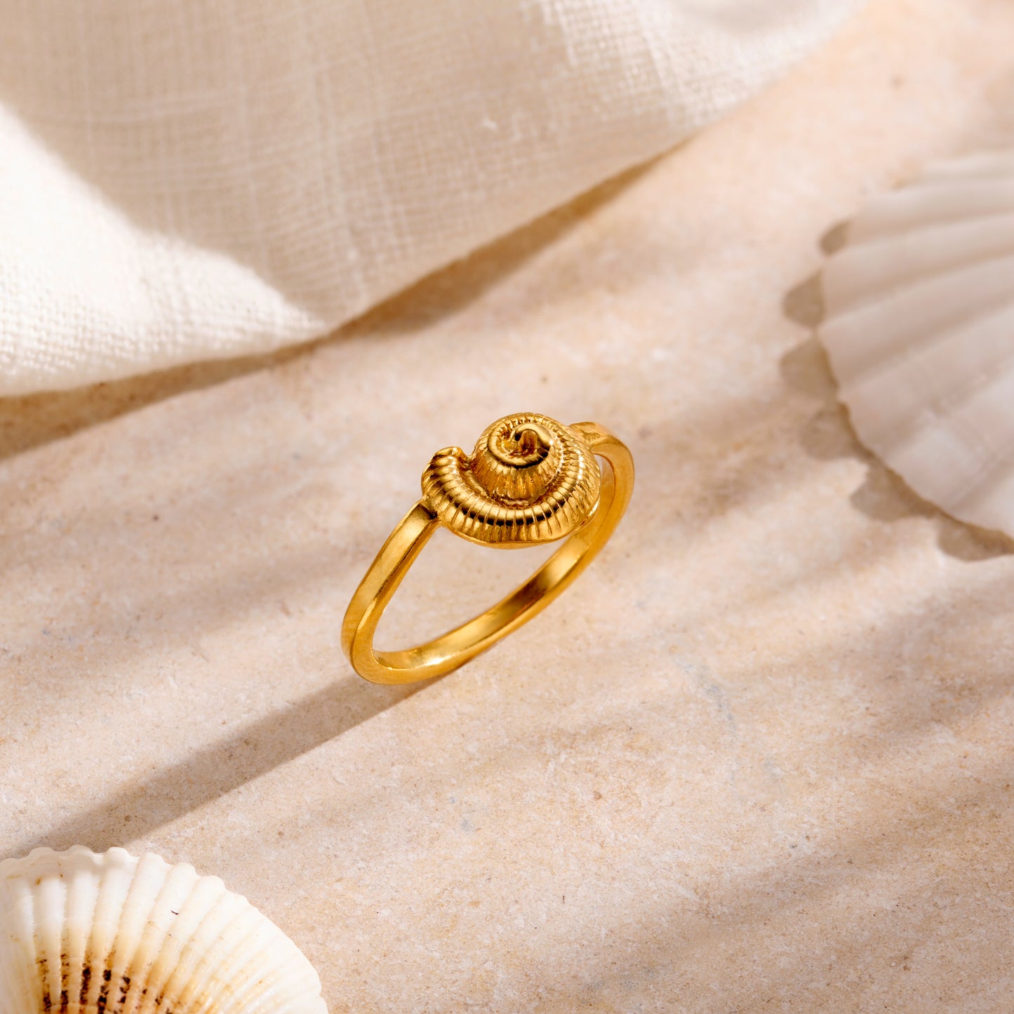 Nautilus Shell Ring