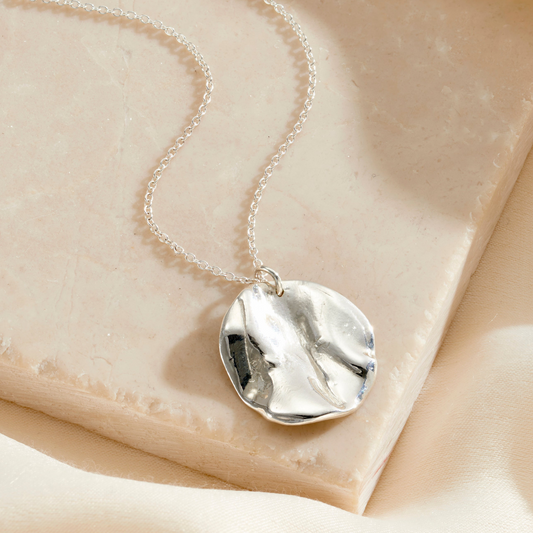 Personalised Fortune Disc Necklace