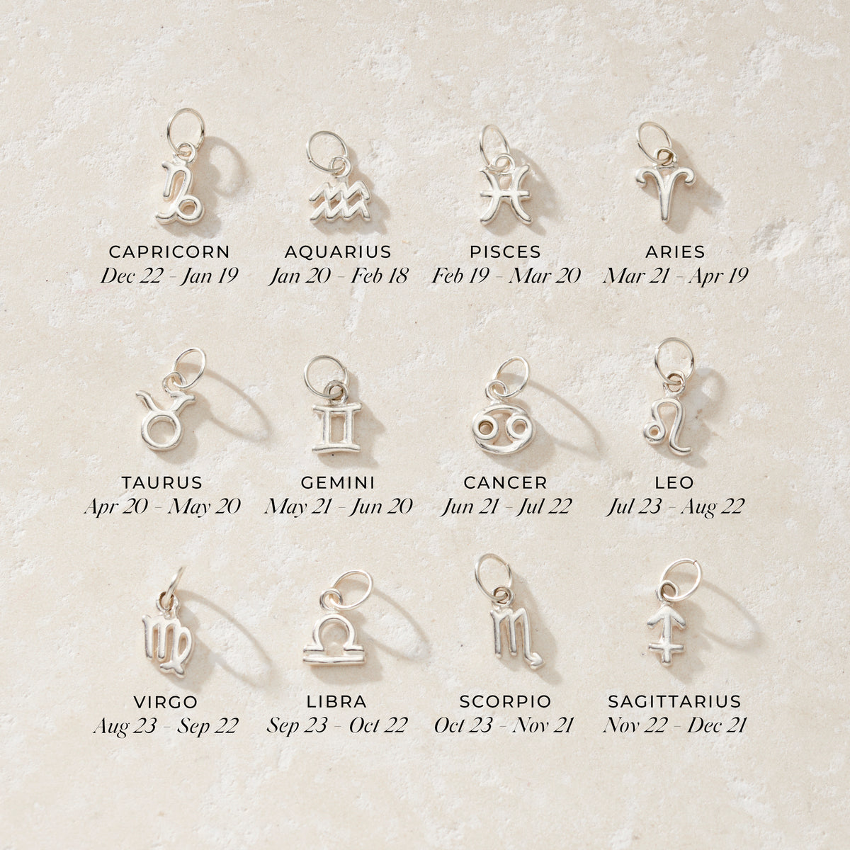 Petite Zodiac Charm Necklace