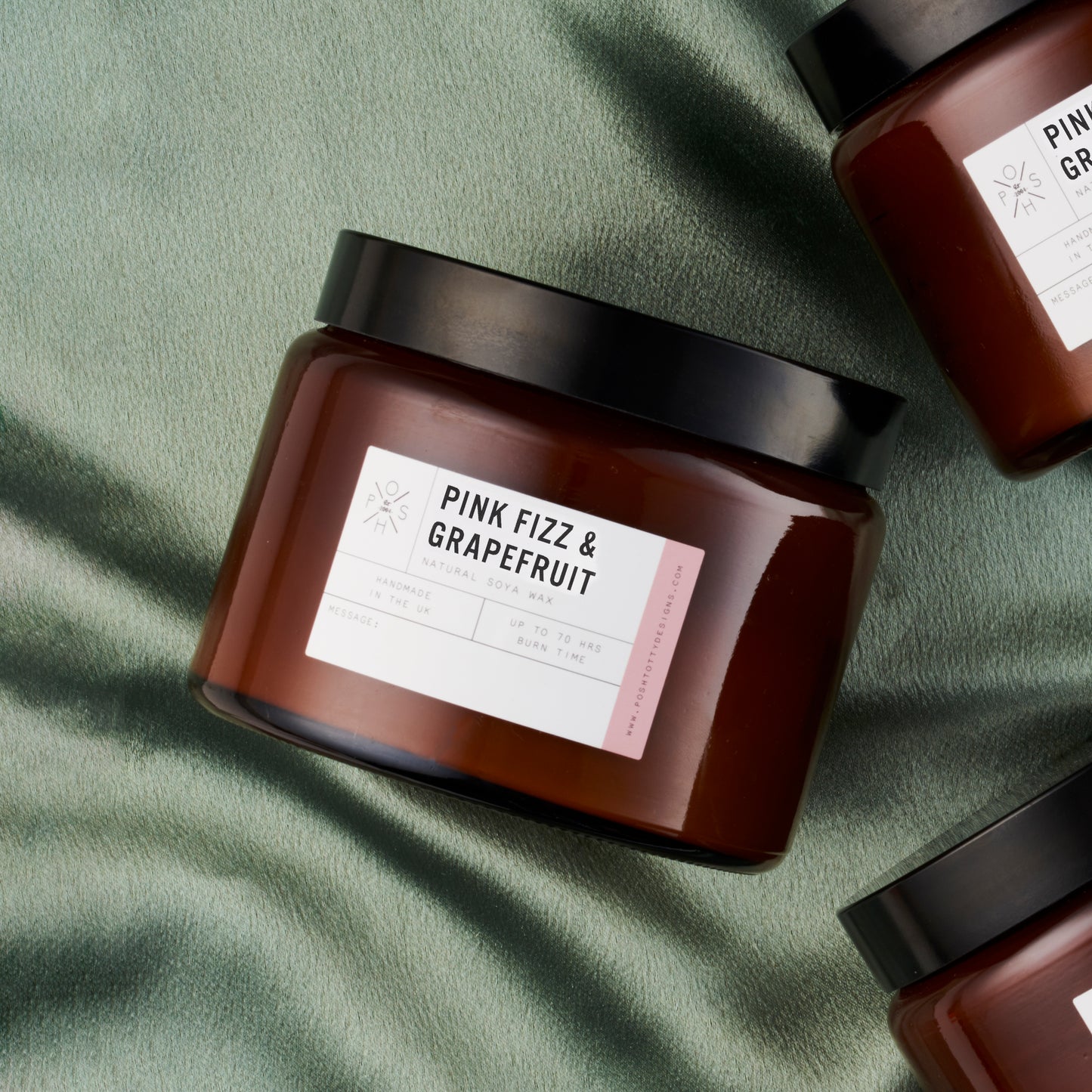 Pink Fizz Jar Candle