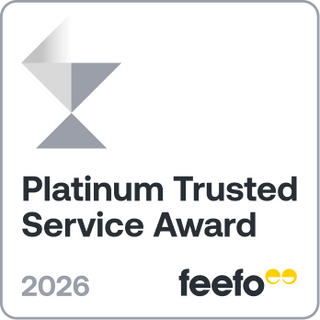 2026 Winners of Feefo Platinum Trusted Service Award