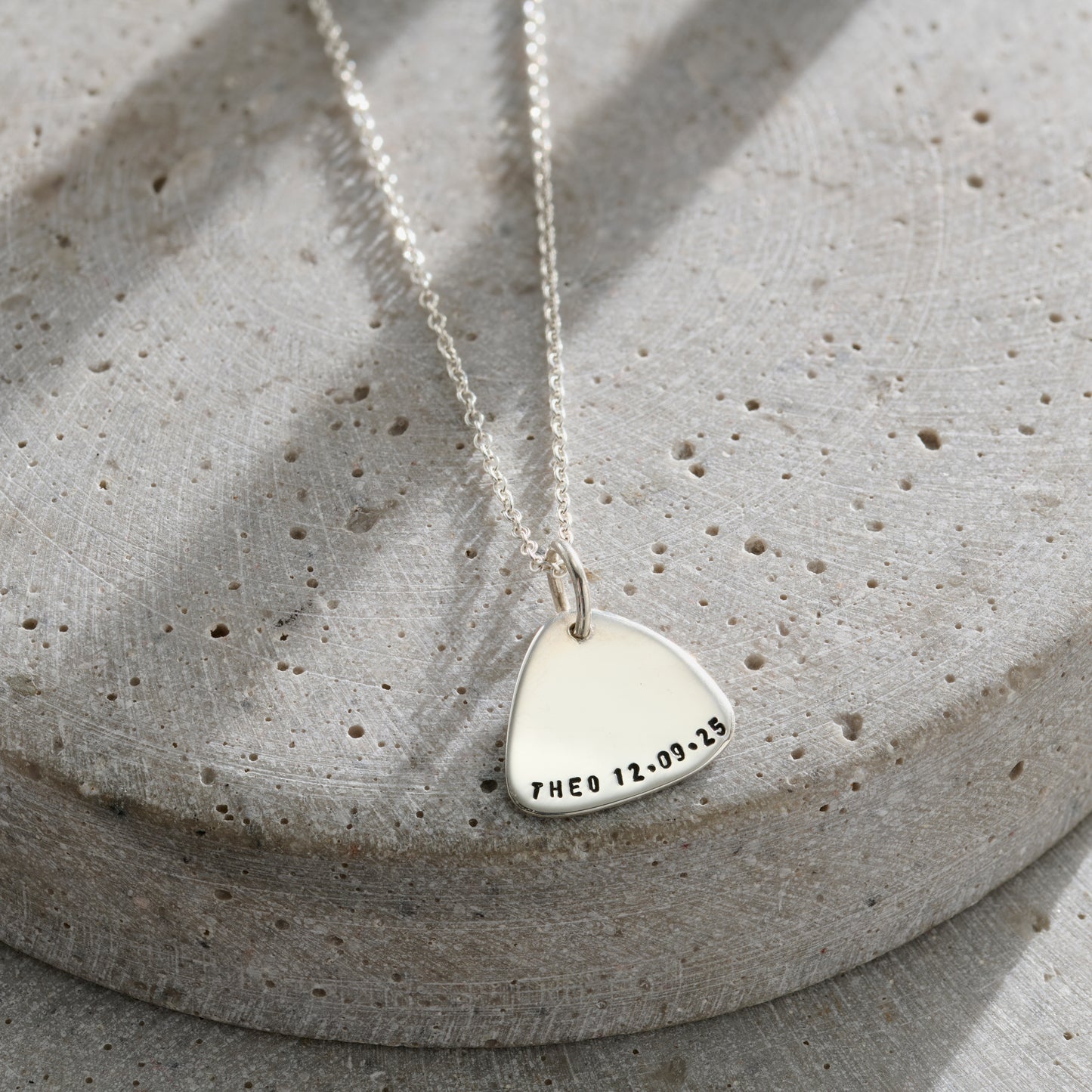 Personalised Plectrum Necklace