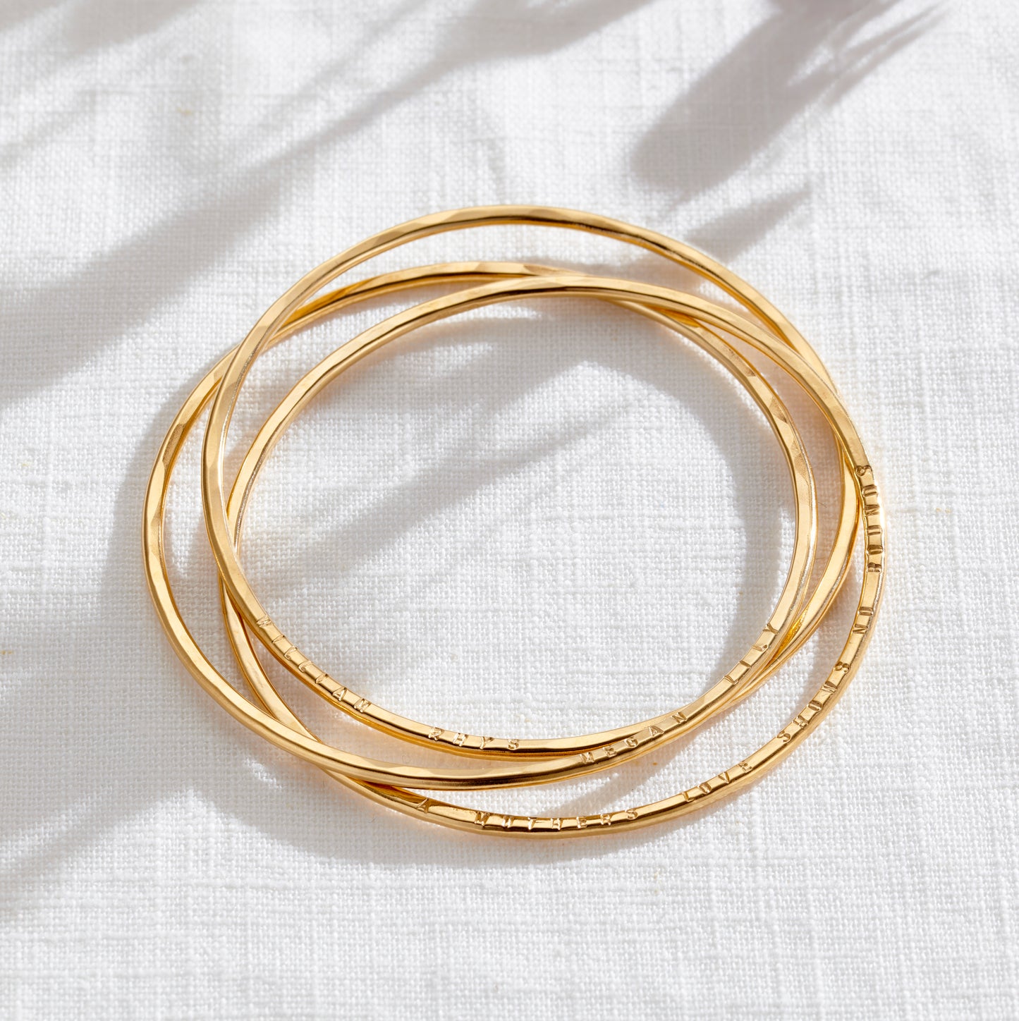 Personalised Russian Bangle Set