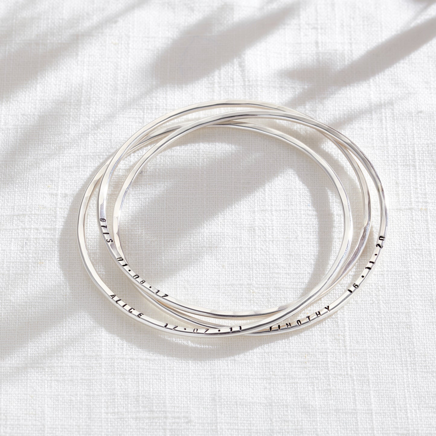 Personalised Russian Bangle Set