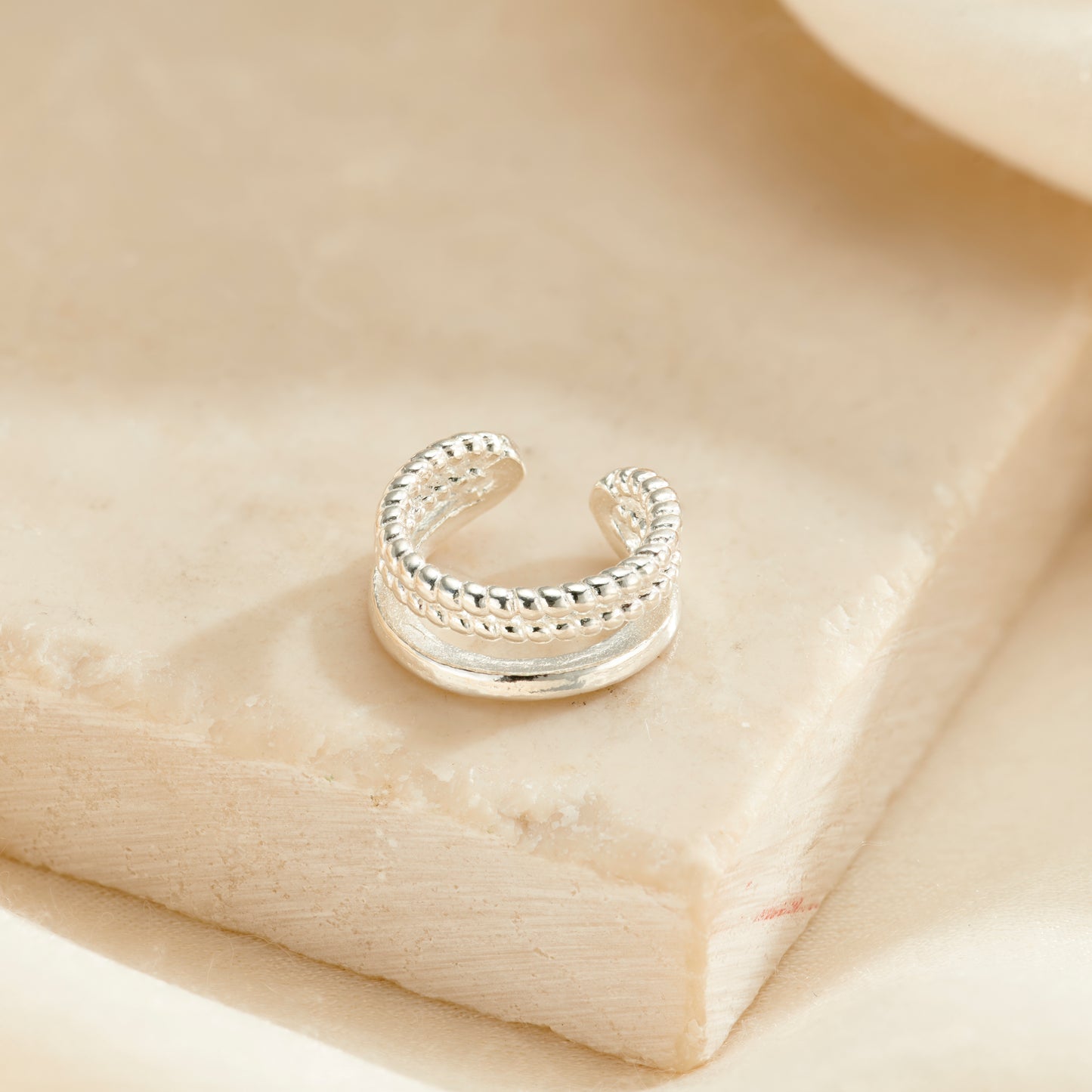 Double Tether Ear Cuff