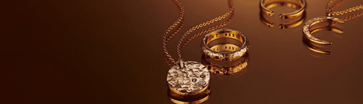 Original Confetti birthstone jewellery campaign photography